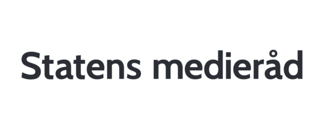 Logotype: Statens medieråd